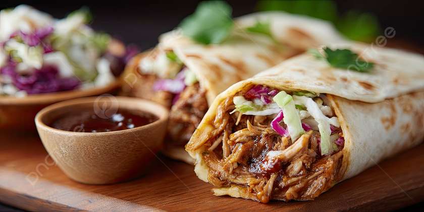Pulled Pork Wrap