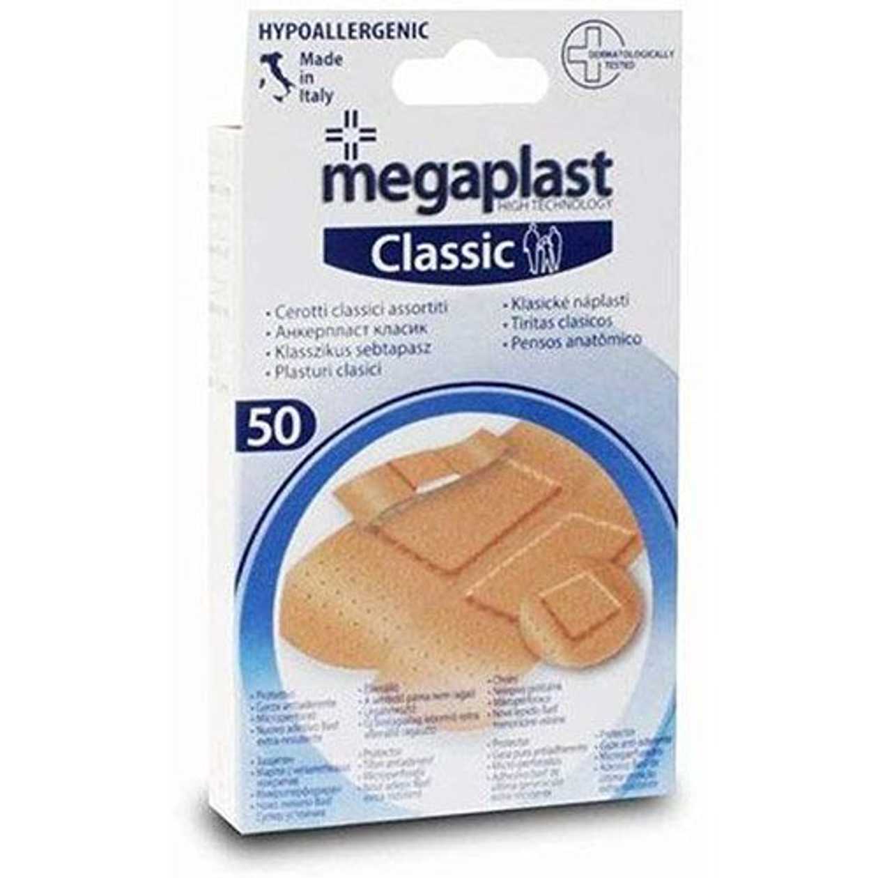 MEGAPLAST PLASTURI FORME DIFERITE 50BUC