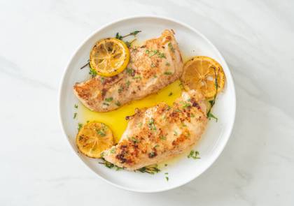 Chicken Breast in Lemon Sauce