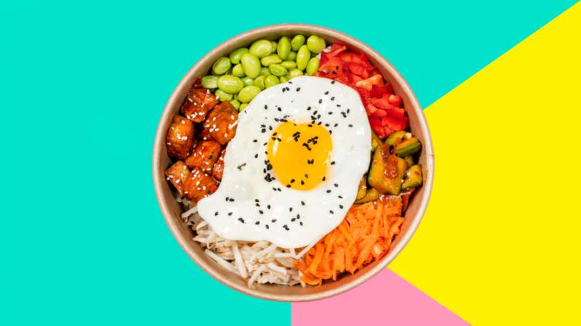 Vegan Tofu Bibimbap🌱🌶