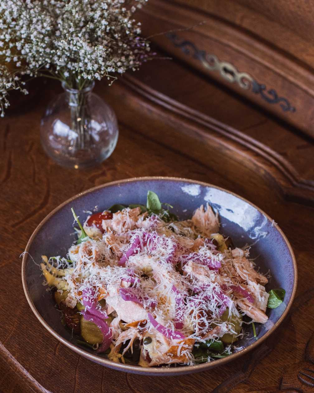 Dirhami Hot-Smoked Salmon Salad