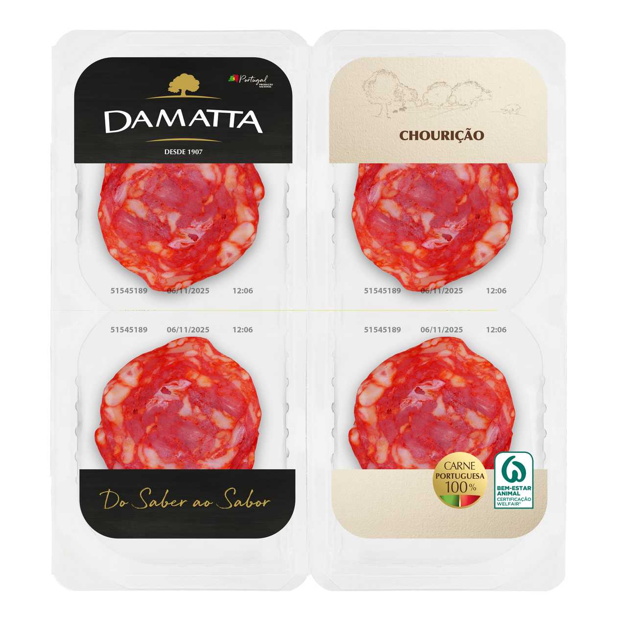 Damatta Cured Chorizo 4 x 40 g (expires soon)