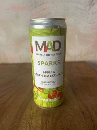 MAD maçã e chá verde 330ml