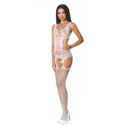 Bodystocking BS066 White, One Size