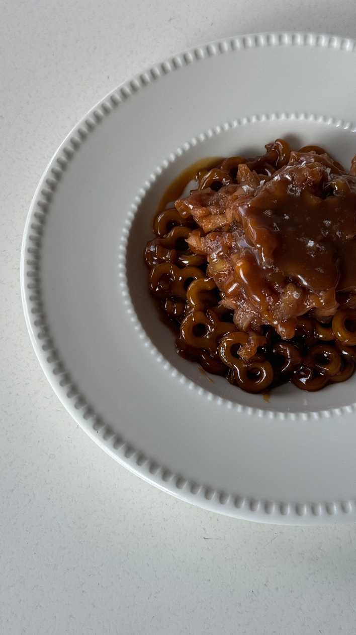 Salted Caramapple Mucenici