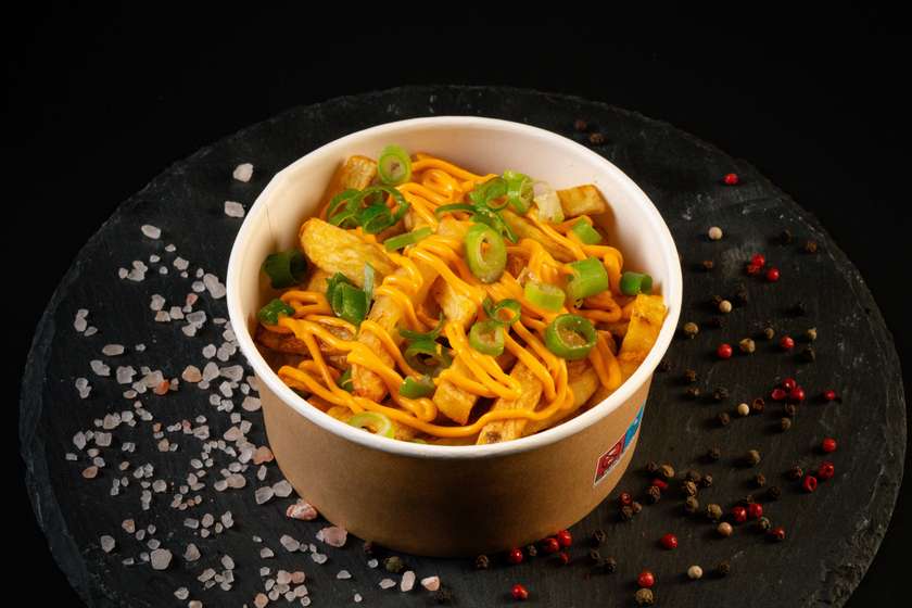 Cartofi & Cheddar & Ceapă Verde