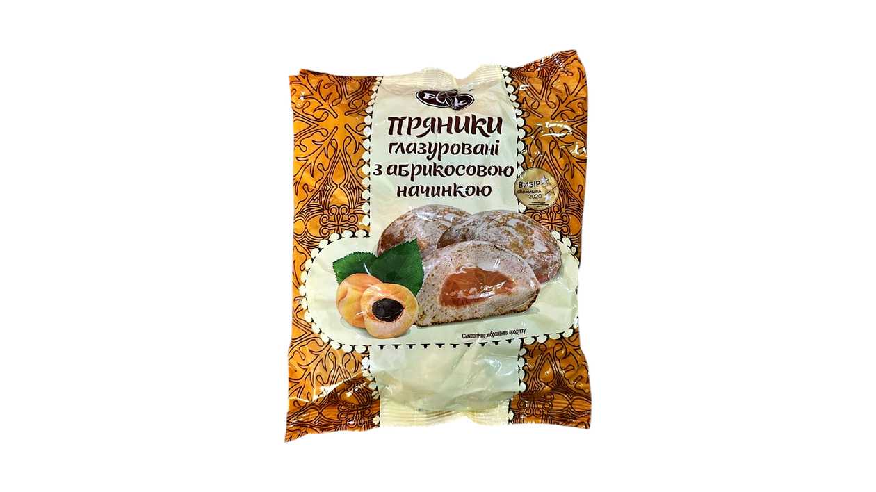 Имбирный пряник "BKK" с абрикосом 300г