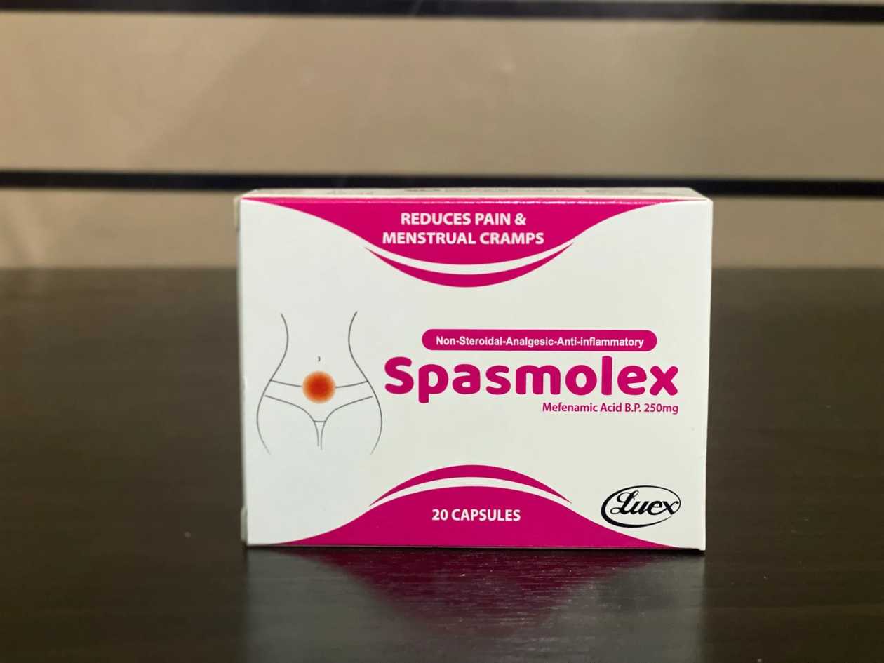 Spasmolex (Mefenamic Acid) 250mg Caps