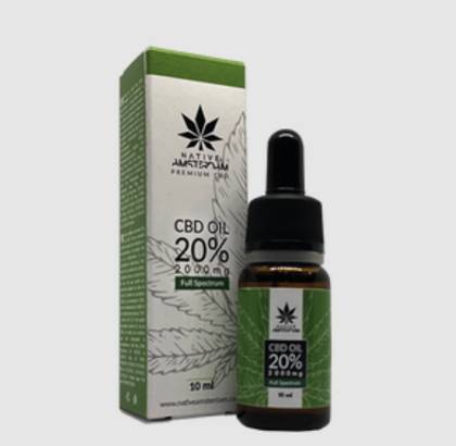 Óleo de CBD 20% Espectro Completo