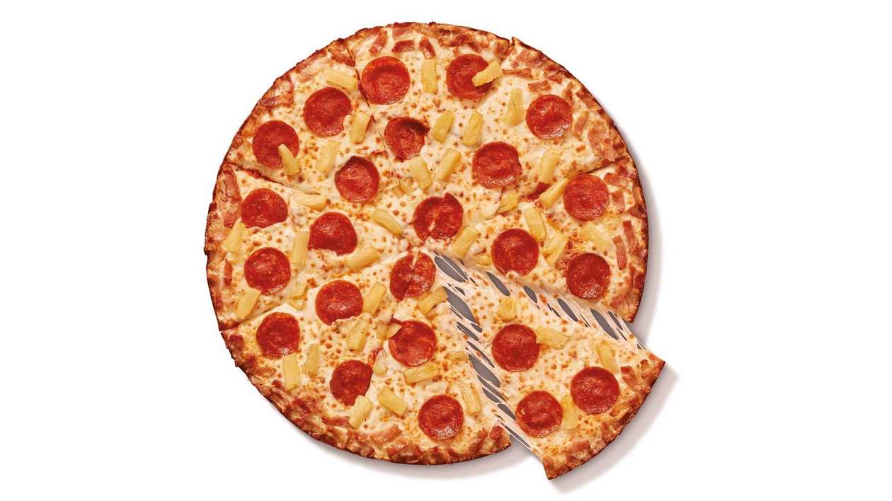 Ananásperoni Bacon Crust