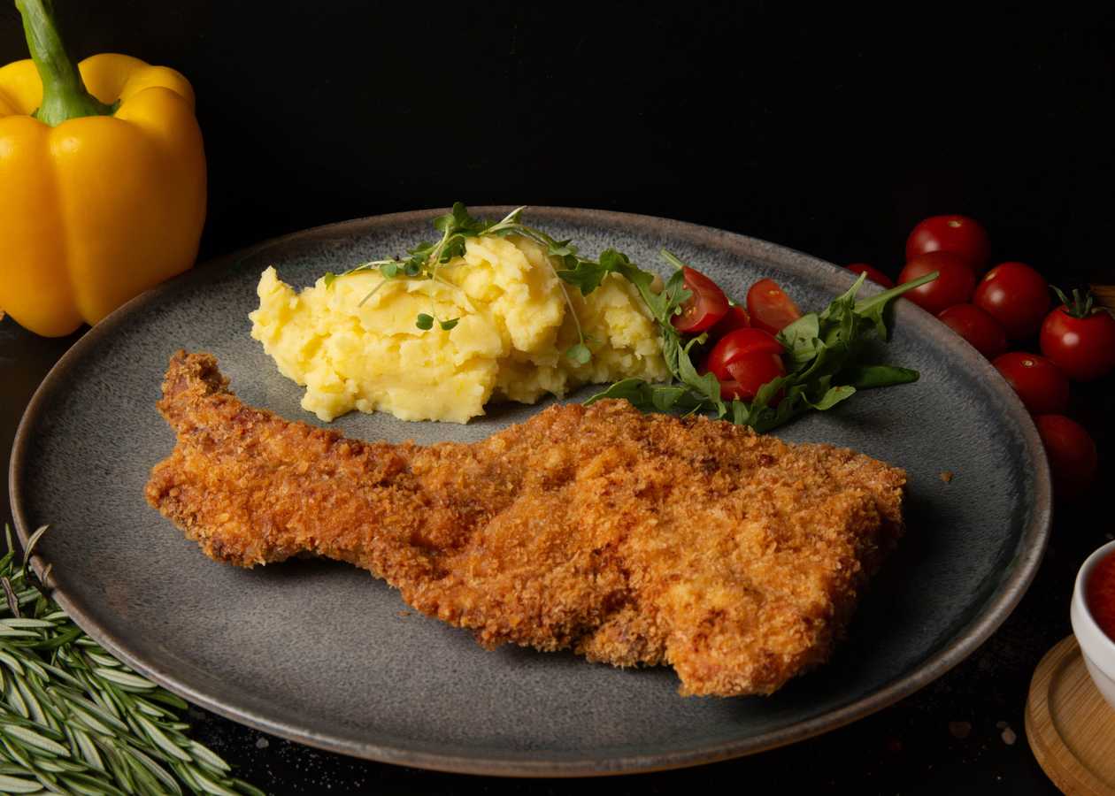 RACK DE PORC IN CRUSTA PANKO