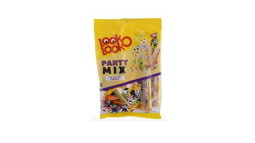 Candy pack LOOK'O'LOOK PARTY MIX, 100g