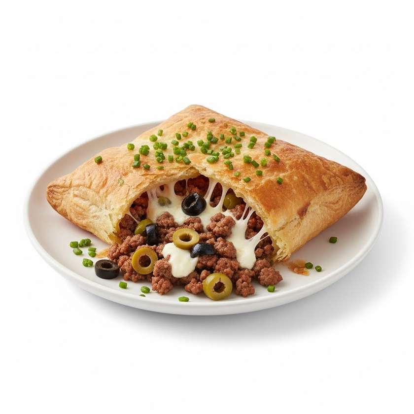 Minced Meat and Cheese Pie