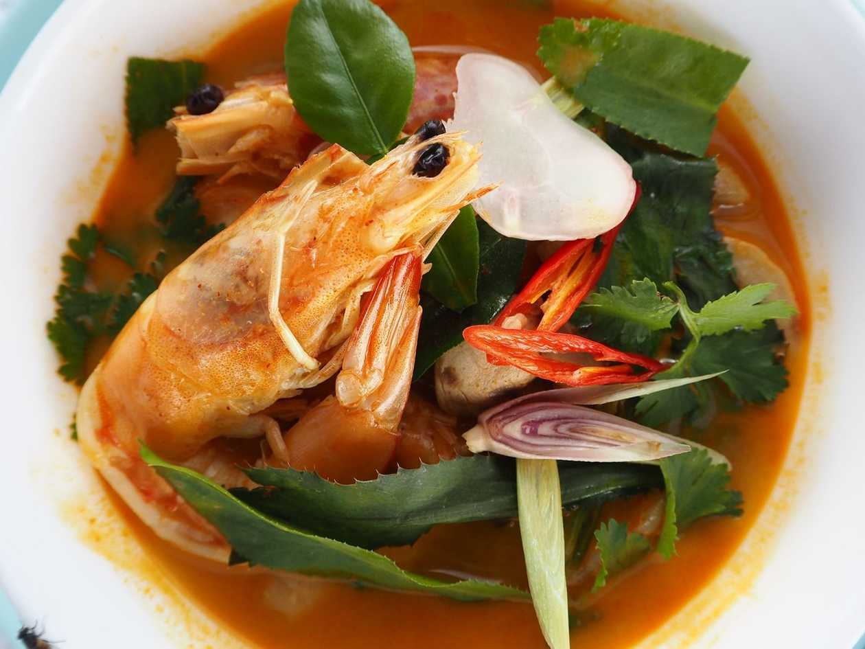 8. Tom Yum Goong (Shrimp)