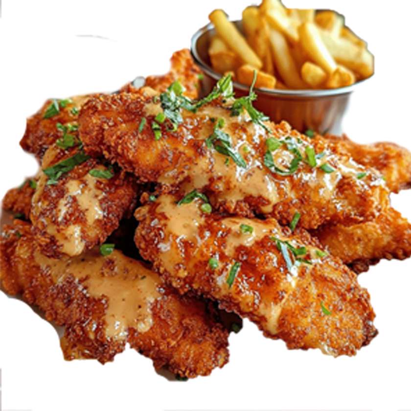 Crispy Chicken Breast Strips Menu