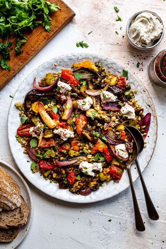 Eggplant Salad (baked)