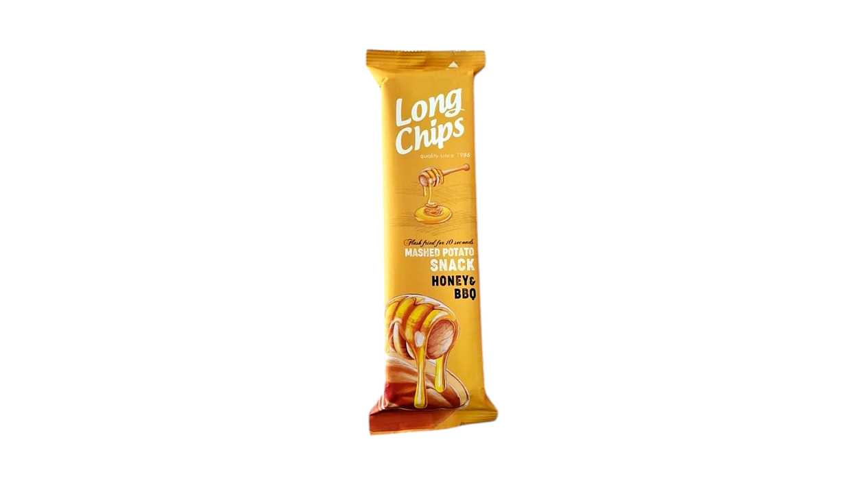 "LONG CHIPS" мед и барбекю 75г