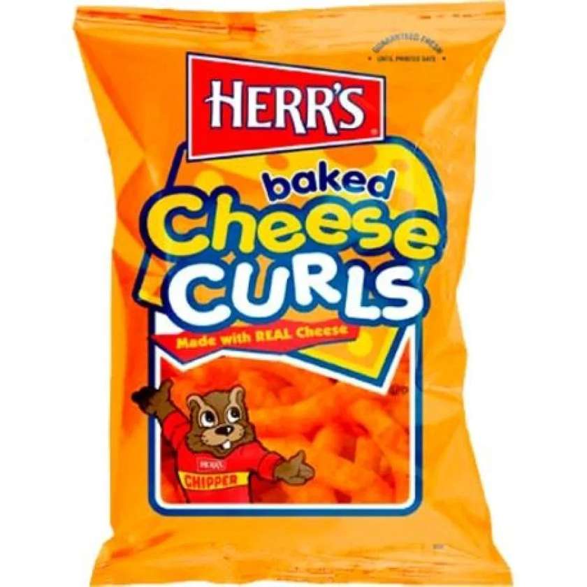 Herr's Baked Cheese Curls - Cheese 199g