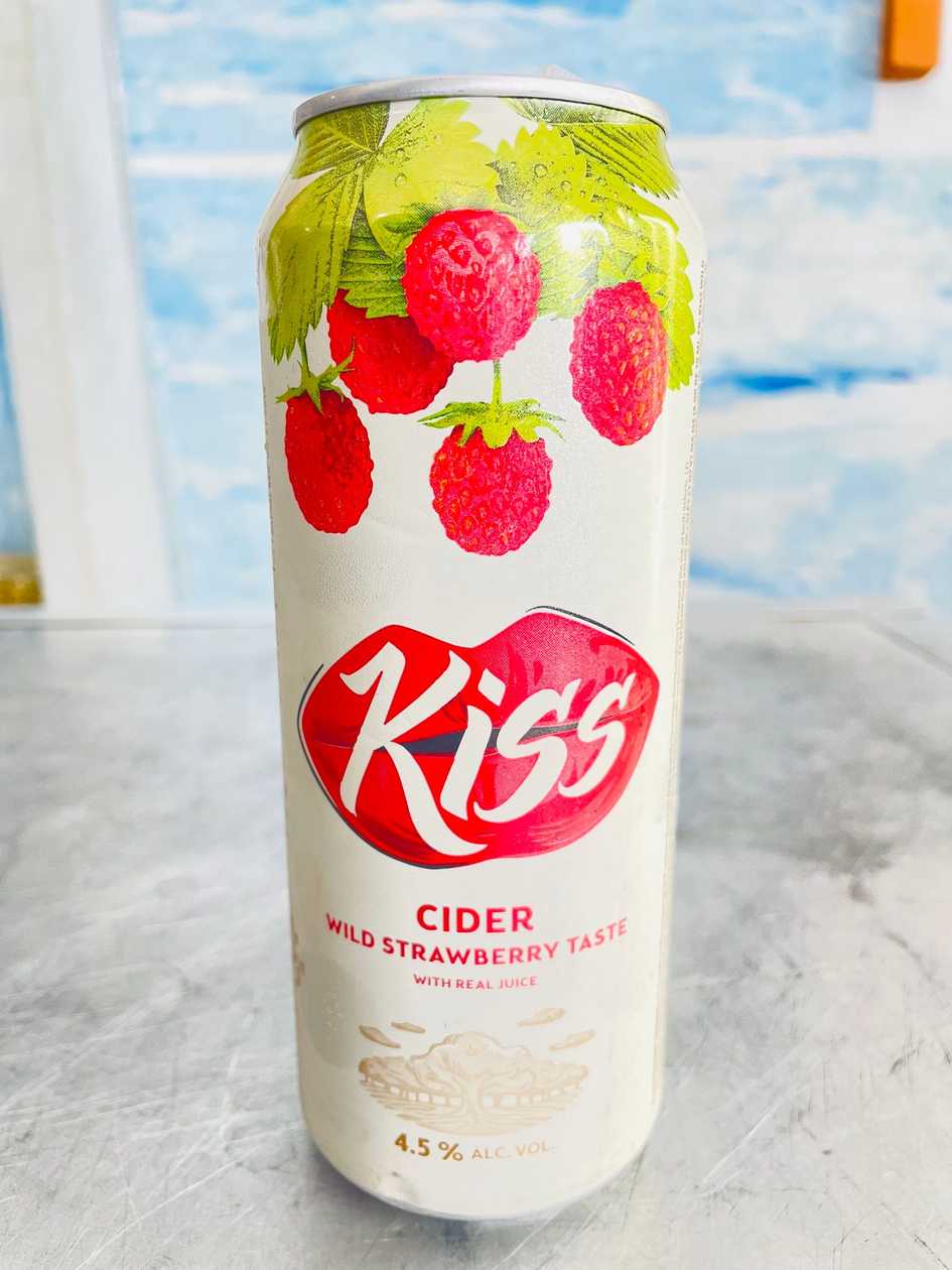 Kiss Wild Strawberry Cider
