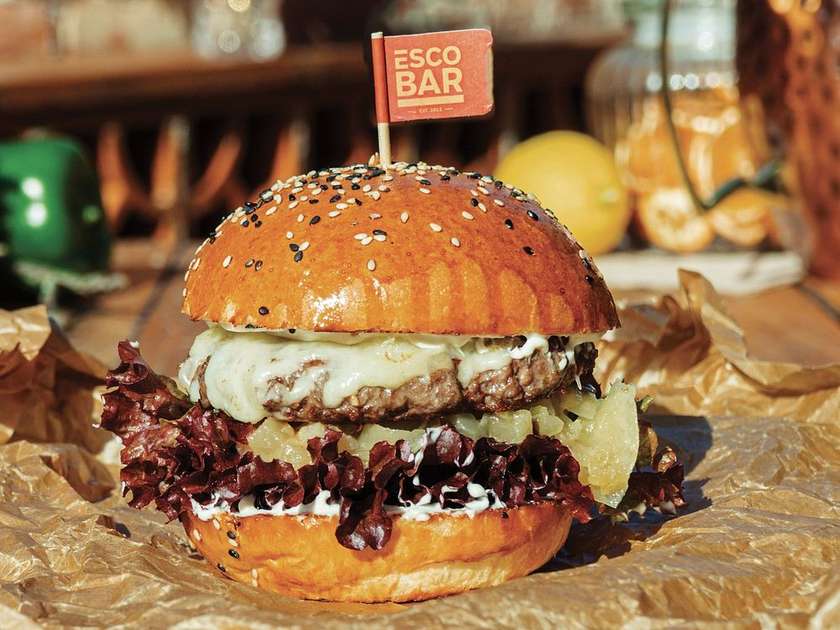 Asiago Burger