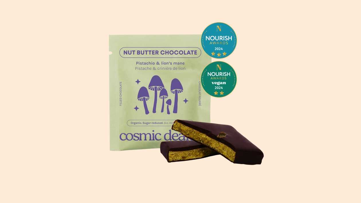 Cosmic Dealer Nut Butter Chocolate - Pistachio & Lion's mane 20g