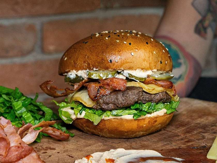 Aged Cheese Burger