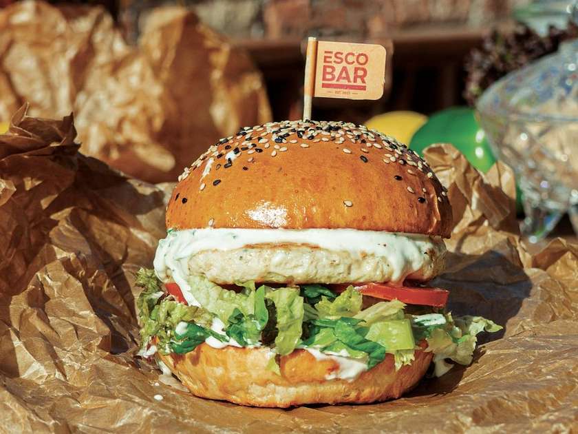 Chicken Parmesan Burger
