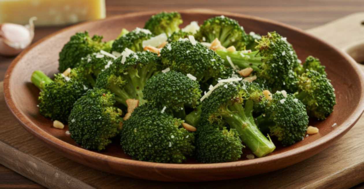 Broccoli with Parmesan and Garlic 150 g