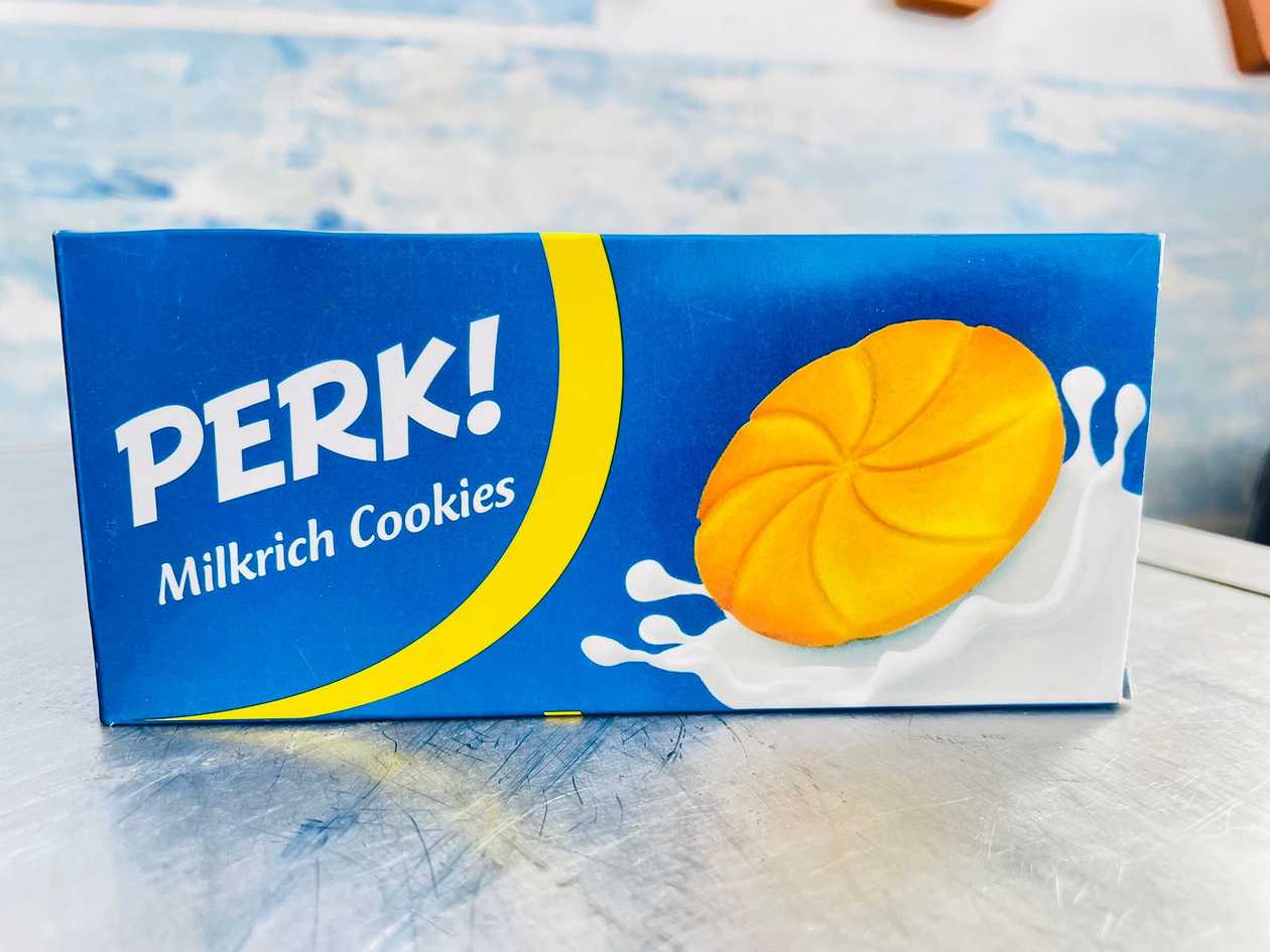Perk Milkrich cookie