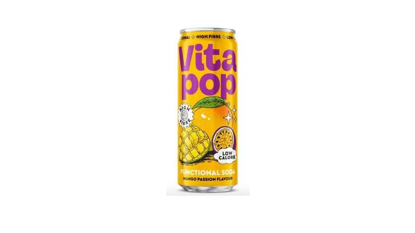 Sparkling Drink VITA POP (MANGO PASSION), 330ml