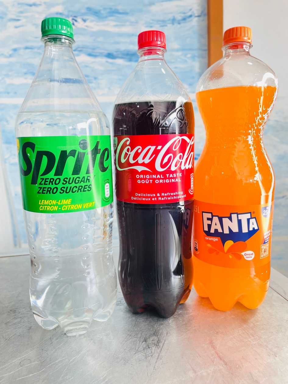 Soda soft drinks 1.5l