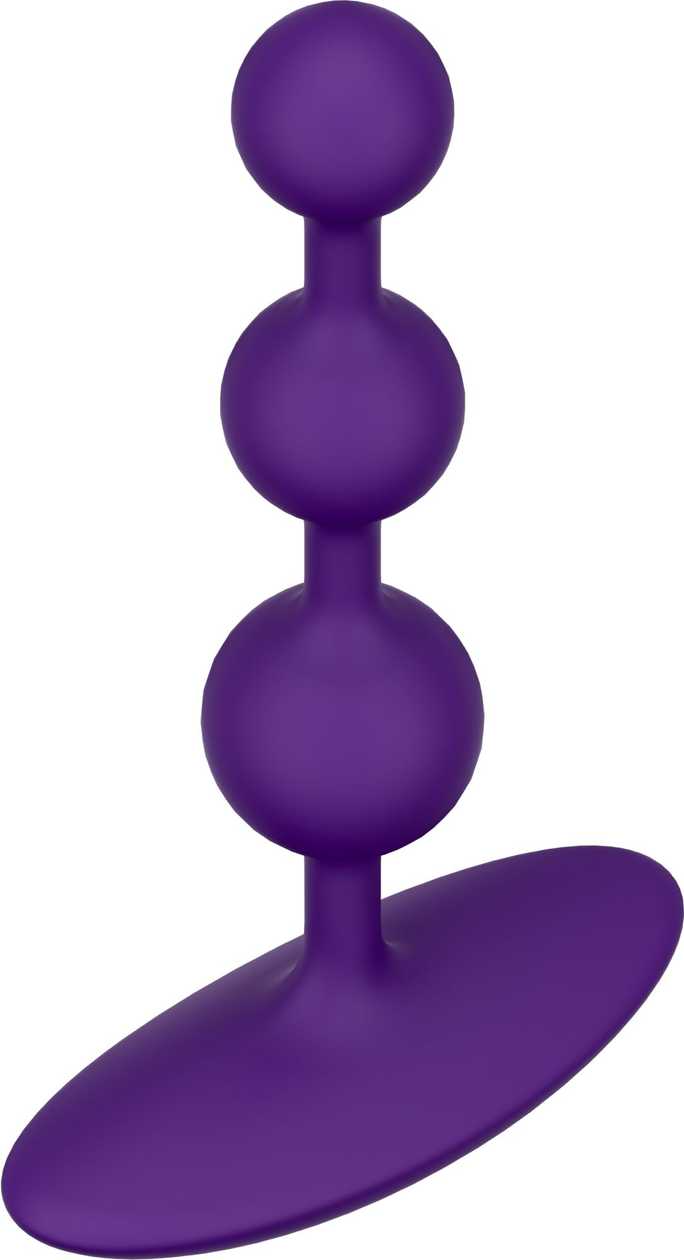 Romp Amp anal beads (purple)