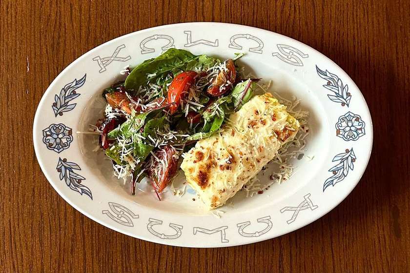 Three Cheese Lasagna
