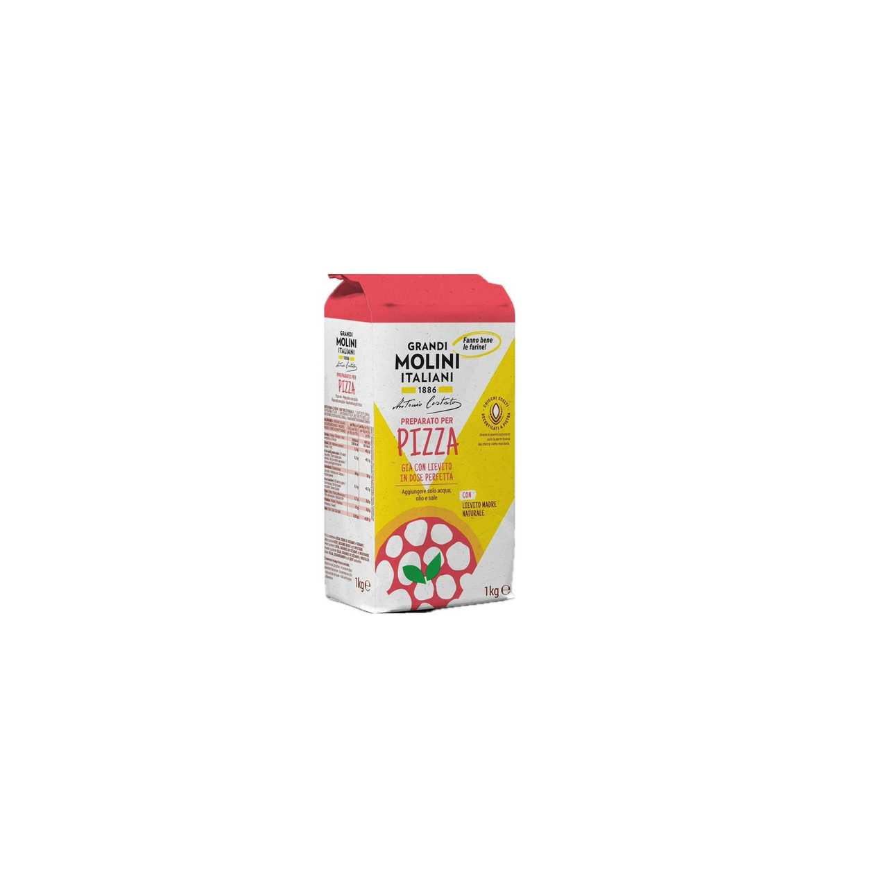GRANDI MOLINI ITALIANI Type 0 Pizza Flour, Made from Stone-Ground Soft Wheat