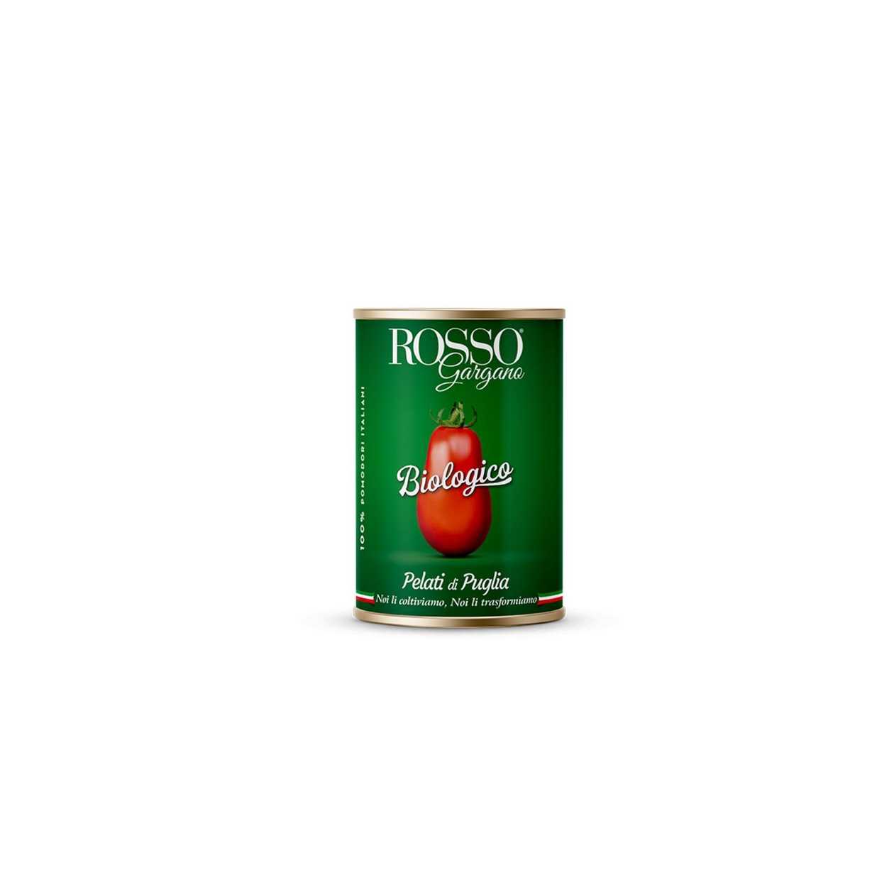 ROSSO Gargano Peeled Organic Tomatoes