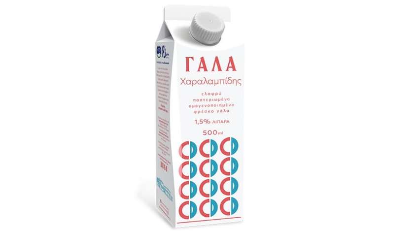 Γάλα Χαραλαμπίδης Κρίστης 1.5% 500ml