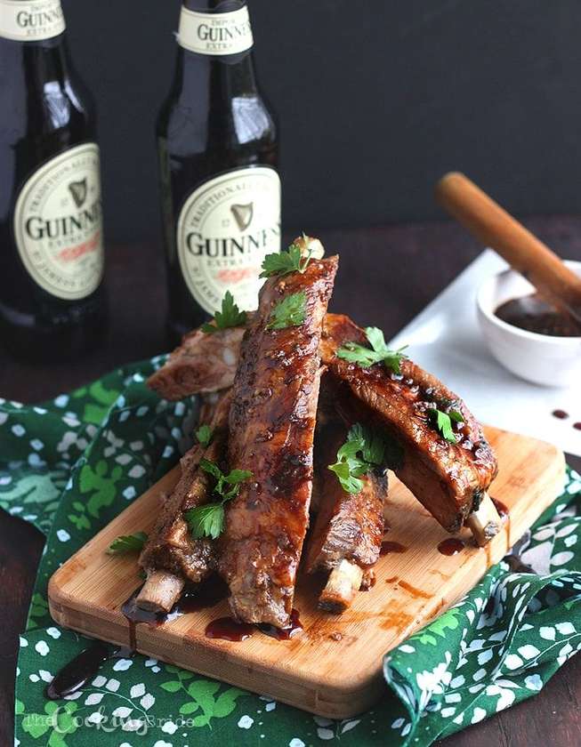 Sticky Guinness BBQ Ribs