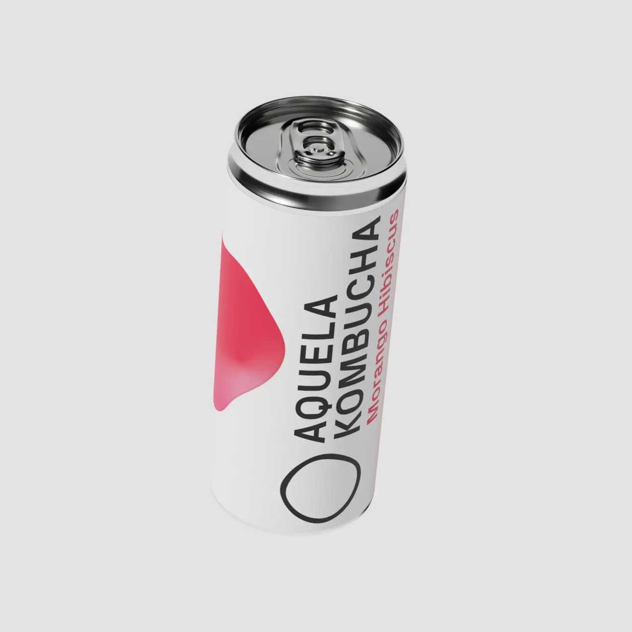 Aquela Kombucha Strawberry Hibiscus