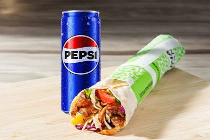 MENIU SHAORMA vita-curcan-oaie CU PEPSI