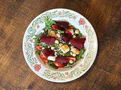 Beet and feta salad