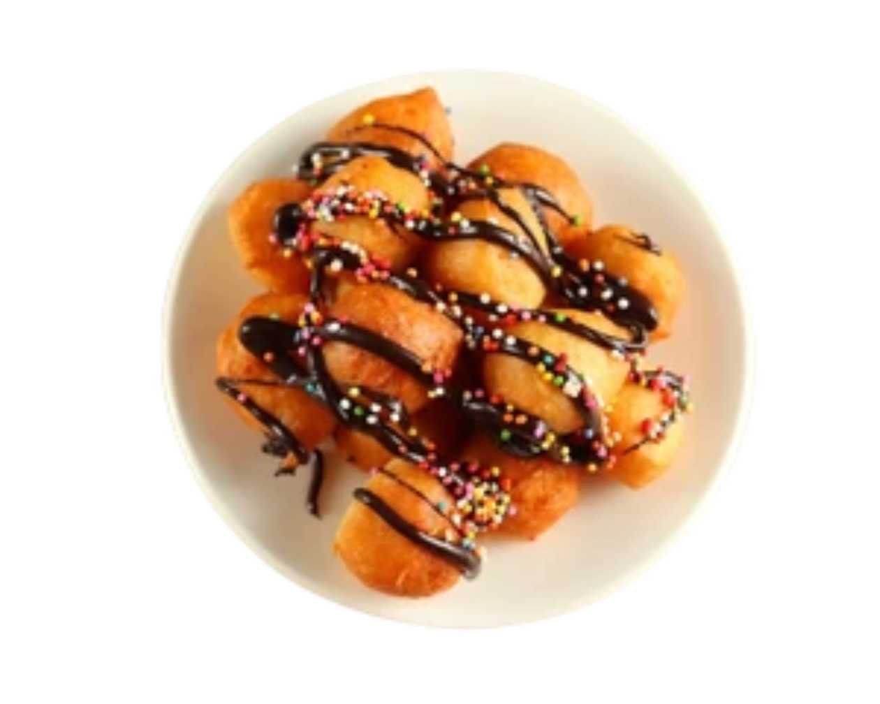 Traditional Dark Chocolate Loukoumades