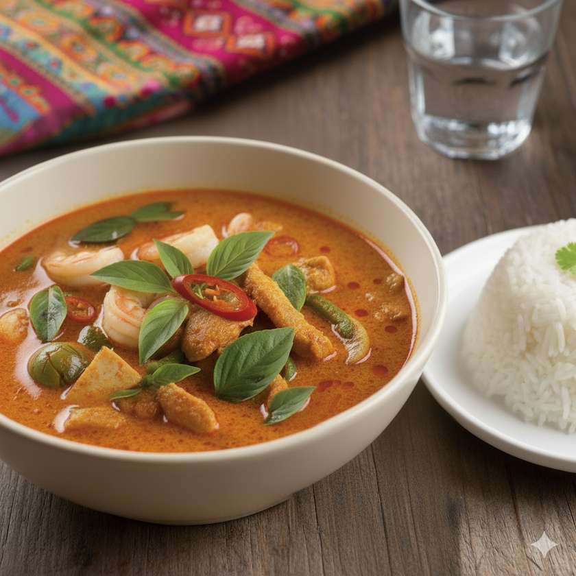 UTR4 Thai Red Curry with Vegetables