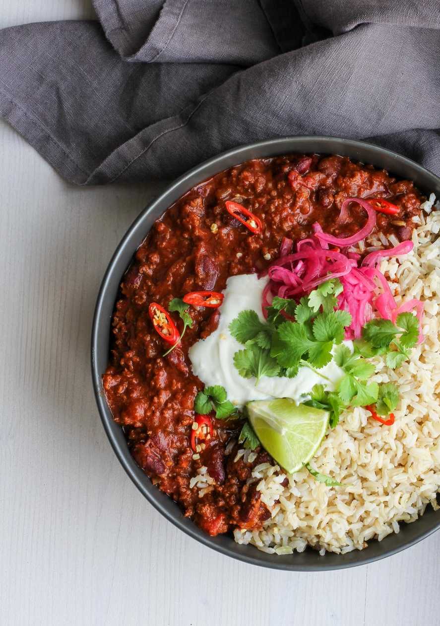 Bowl Chili con carne