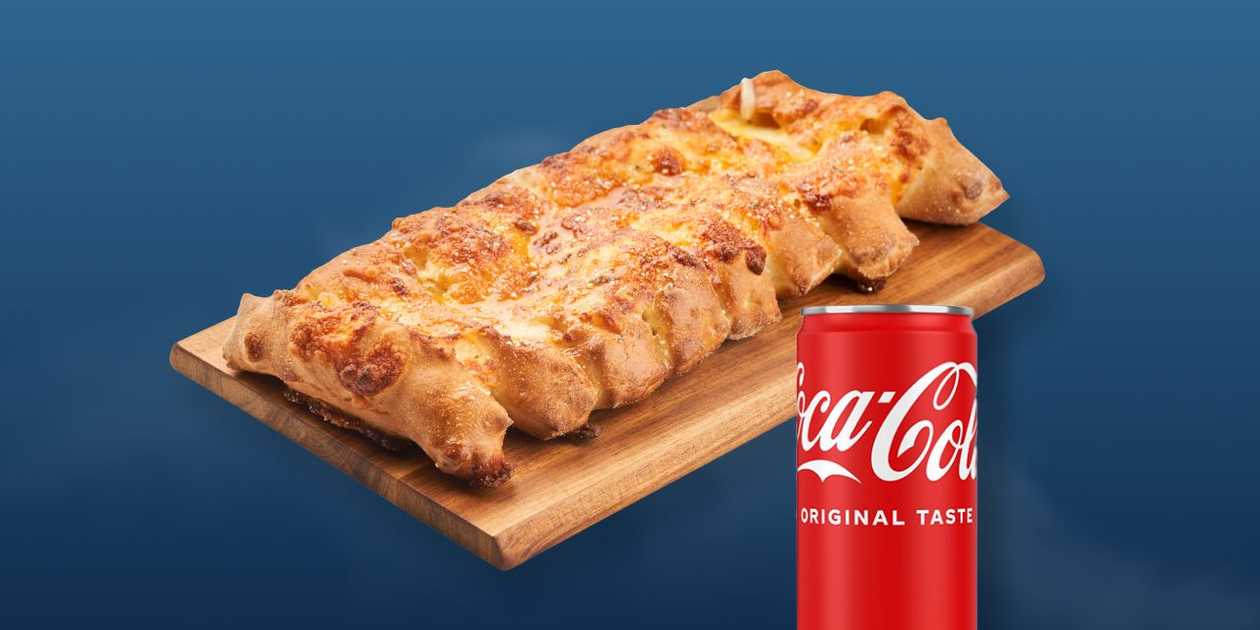 Cheesy Bread + Drink