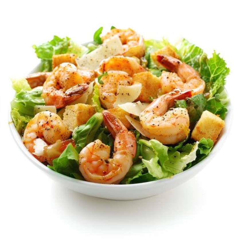 Insalata Cesare gamberi