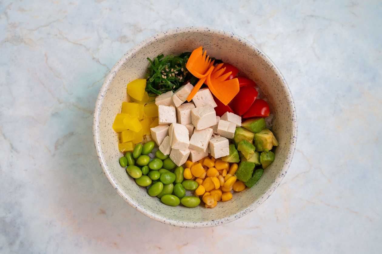 Tofu Poke Bowl