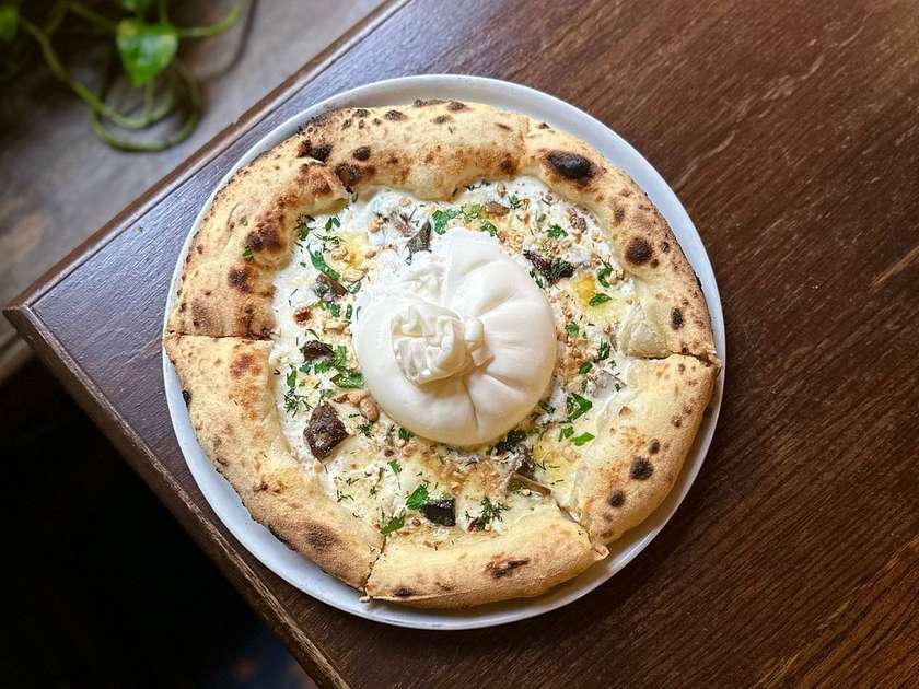 Carpathian Pizza with Burrata