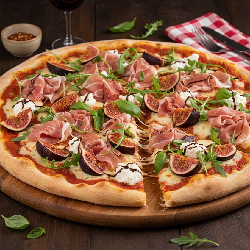 Pizza Dolce Parma XL Ø 44x26cm