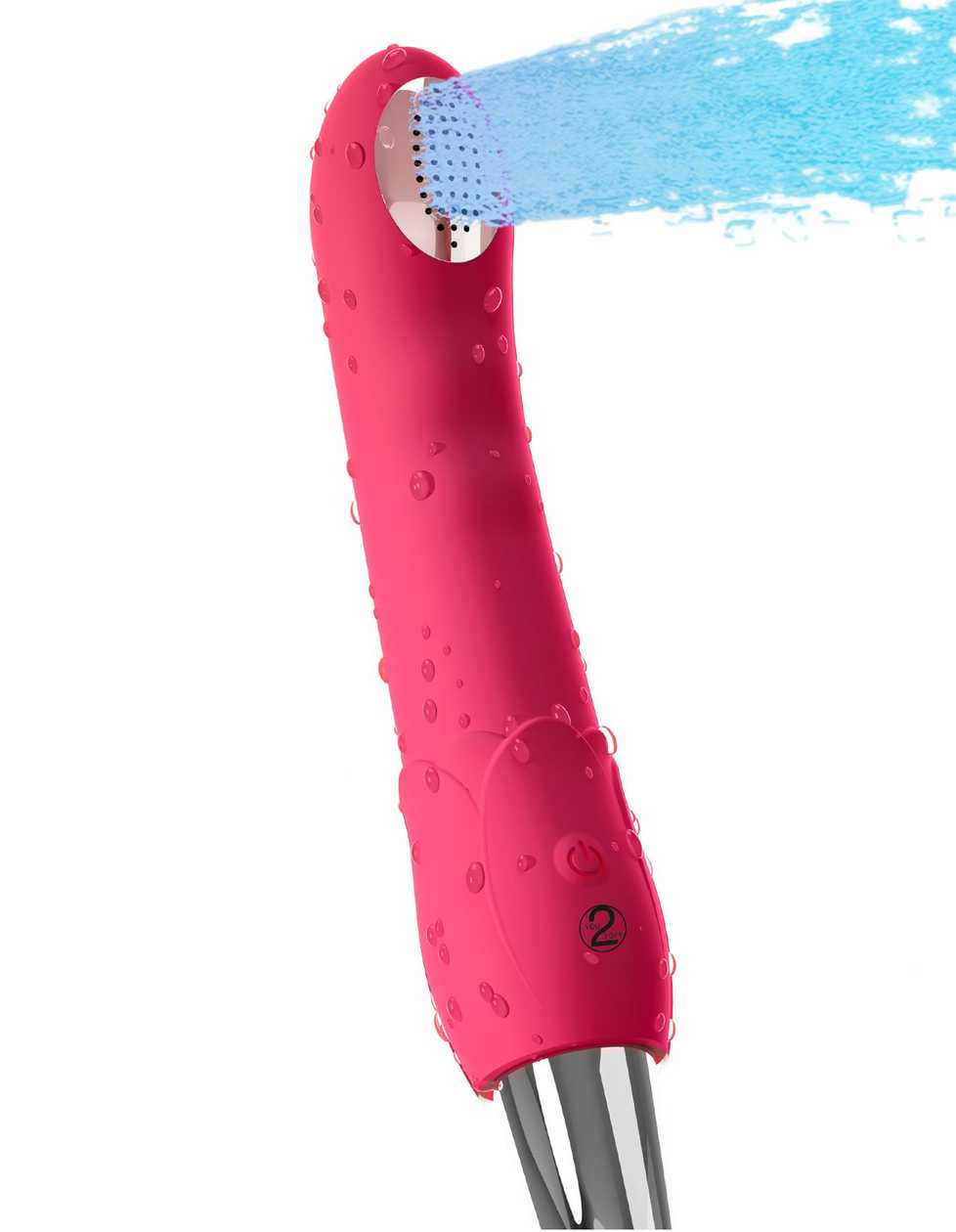You2Toys Showers To Orgasm Vibrating Shower Attachment (pink)