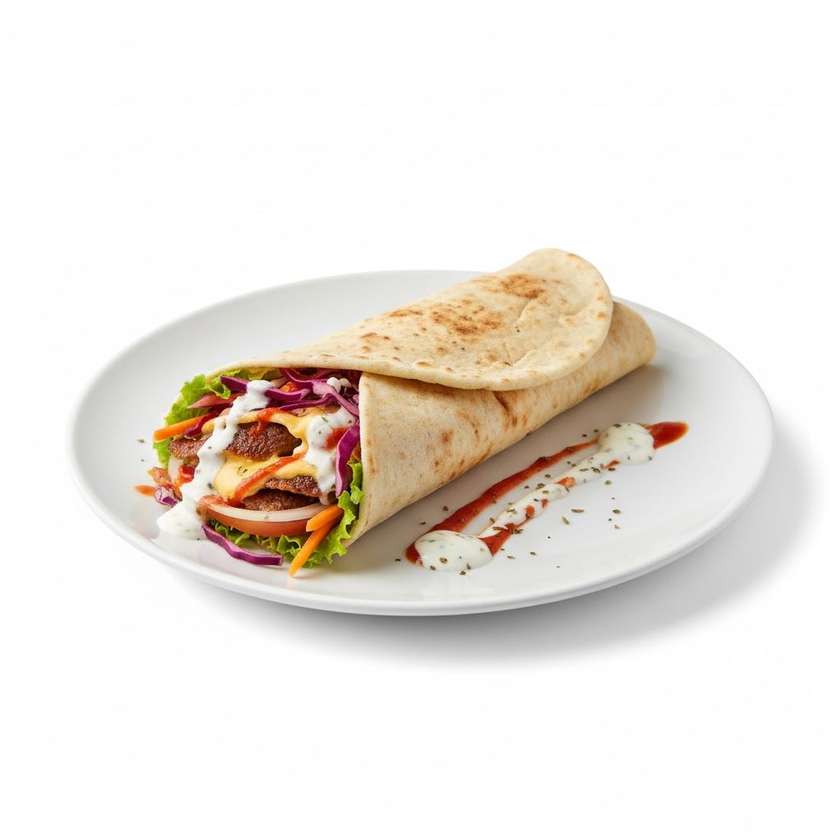 Kebab Rollo with Cheese